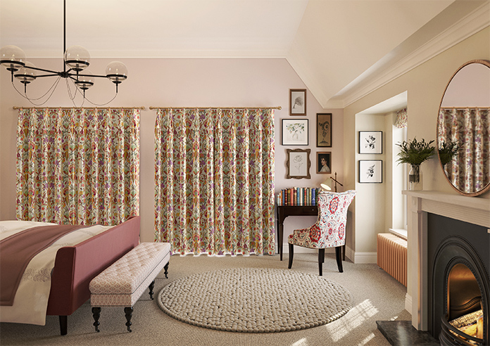 Bangalore Faux Silk, Maroon - Made to Measure Curtain - Image 15